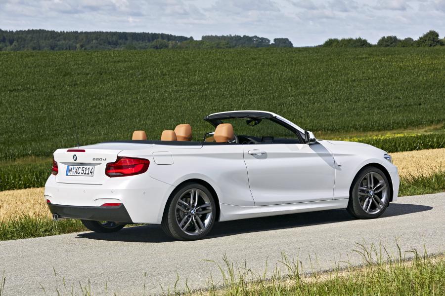  BMW 220d Convertible M Sport Package 2016 года  (WW) (фото 34 из 65)